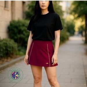 Slazenger Women's Performance Golf Skort – Pull-On, Back‎ Plates, Size S